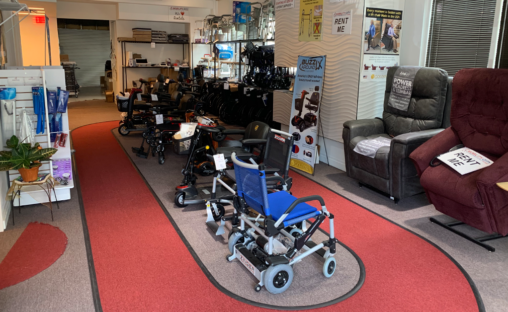 Mobility Equipment Showroom in Alexandria, Virginia