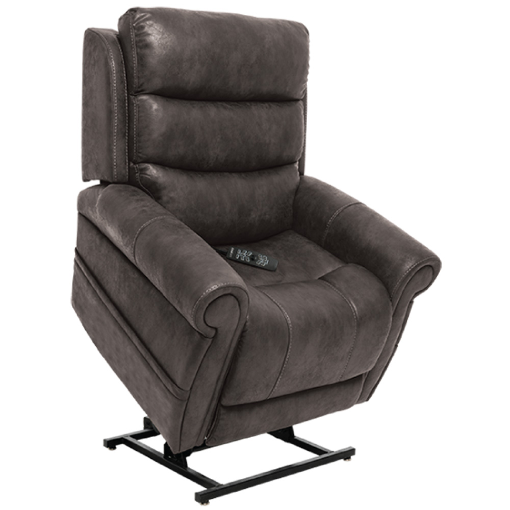 Recliner with lift assist